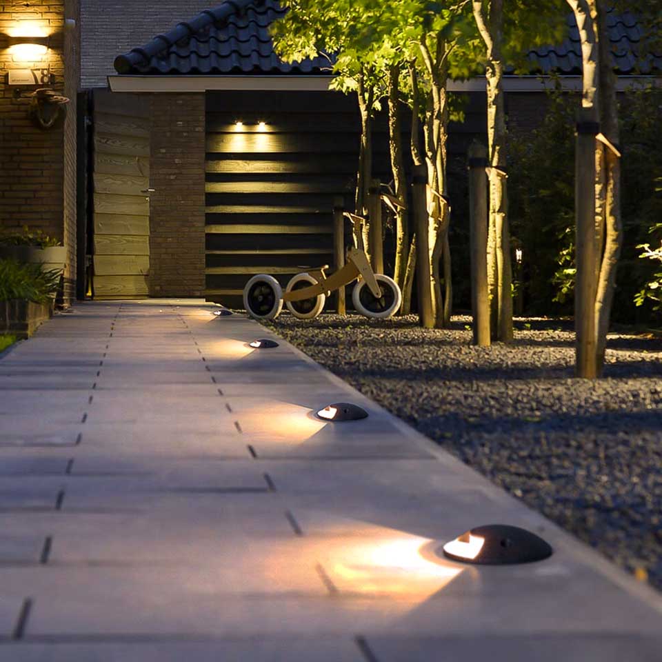 Éclairage jardin